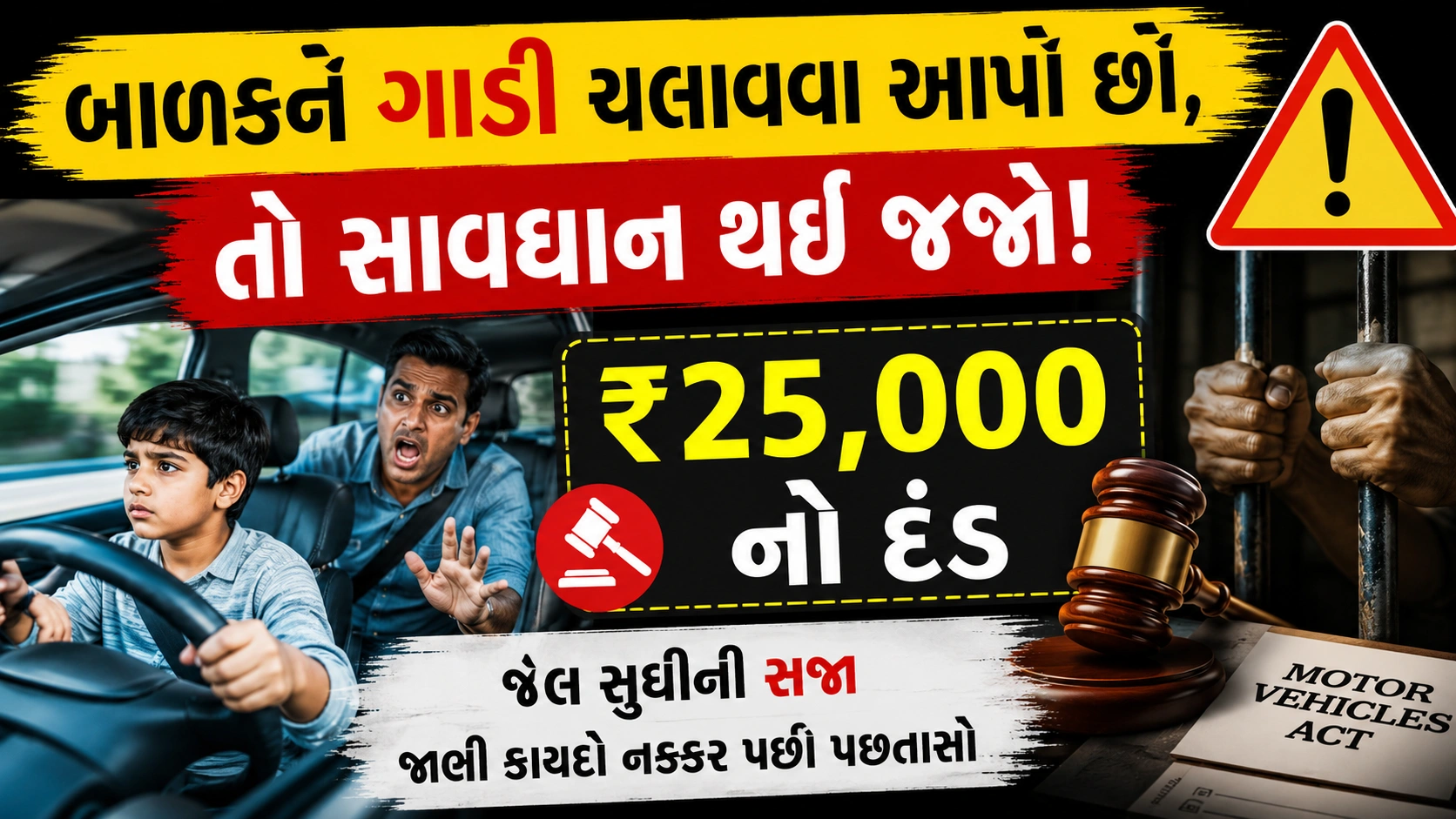 Section 199A नाबालिग गाड़ी चलाना नियम