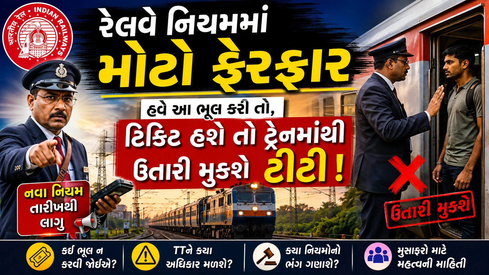 TTE हैंडहेल्ड डिवाइस टिकट चेकिंग भारतीय रेलवे